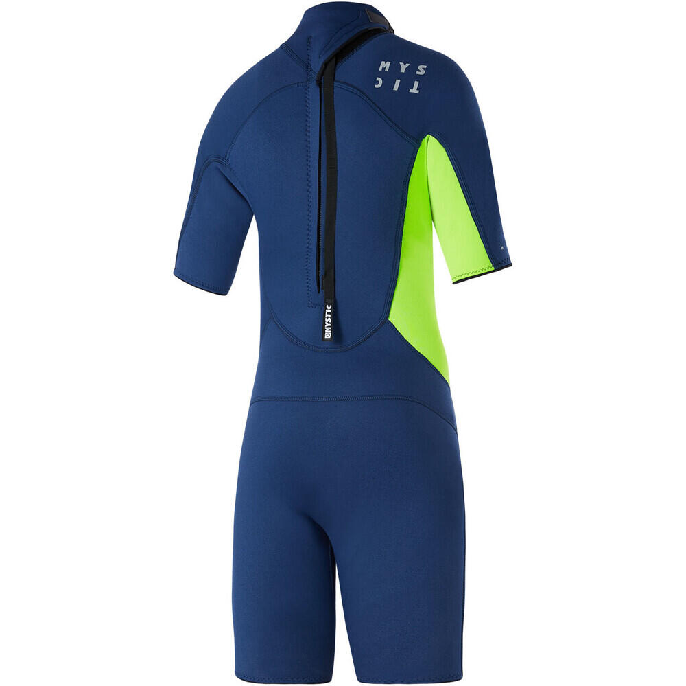 Kids Star 3/2mm Back Zip Shorty Wetsuit 2/4