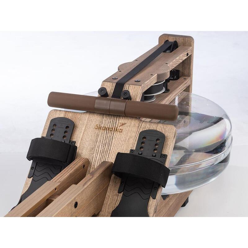 Vogatore ad acqua in legno - Styrke - Fitness - Bluetooth - 211 x 54 x 68 cm