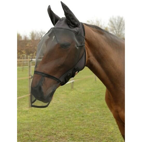 FLY MASK WITH EAR AND NOSE PROTECTION 2/2