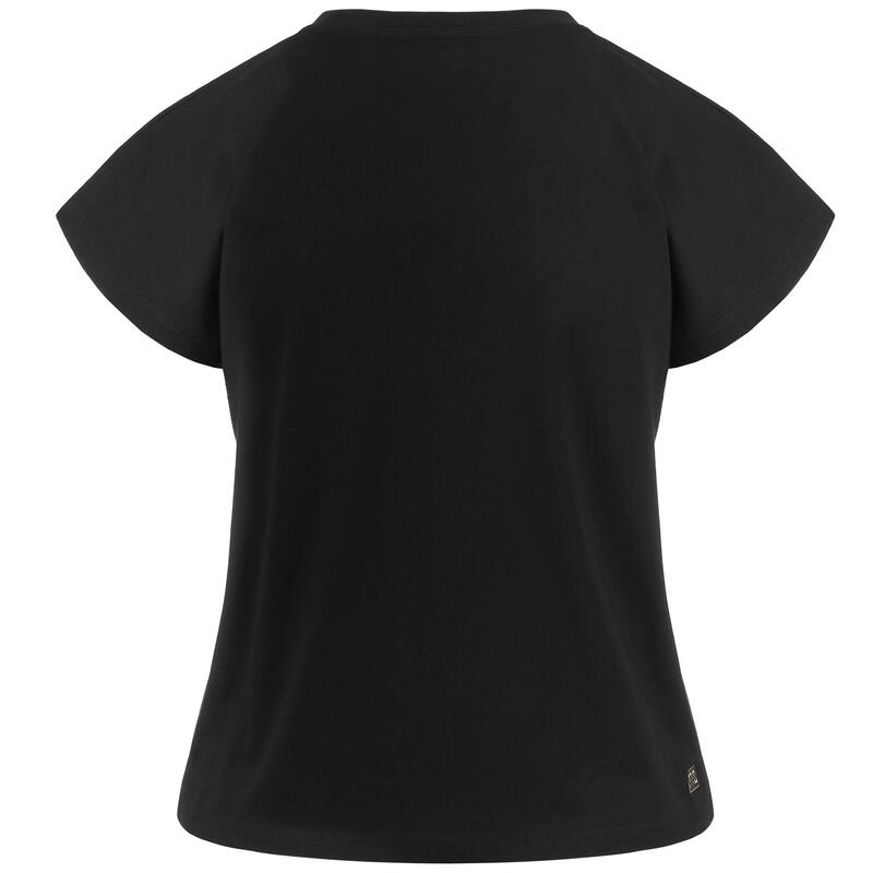 T-Shirt maglia Kappa da donna Pro KOMBAT WKT EBURA nera