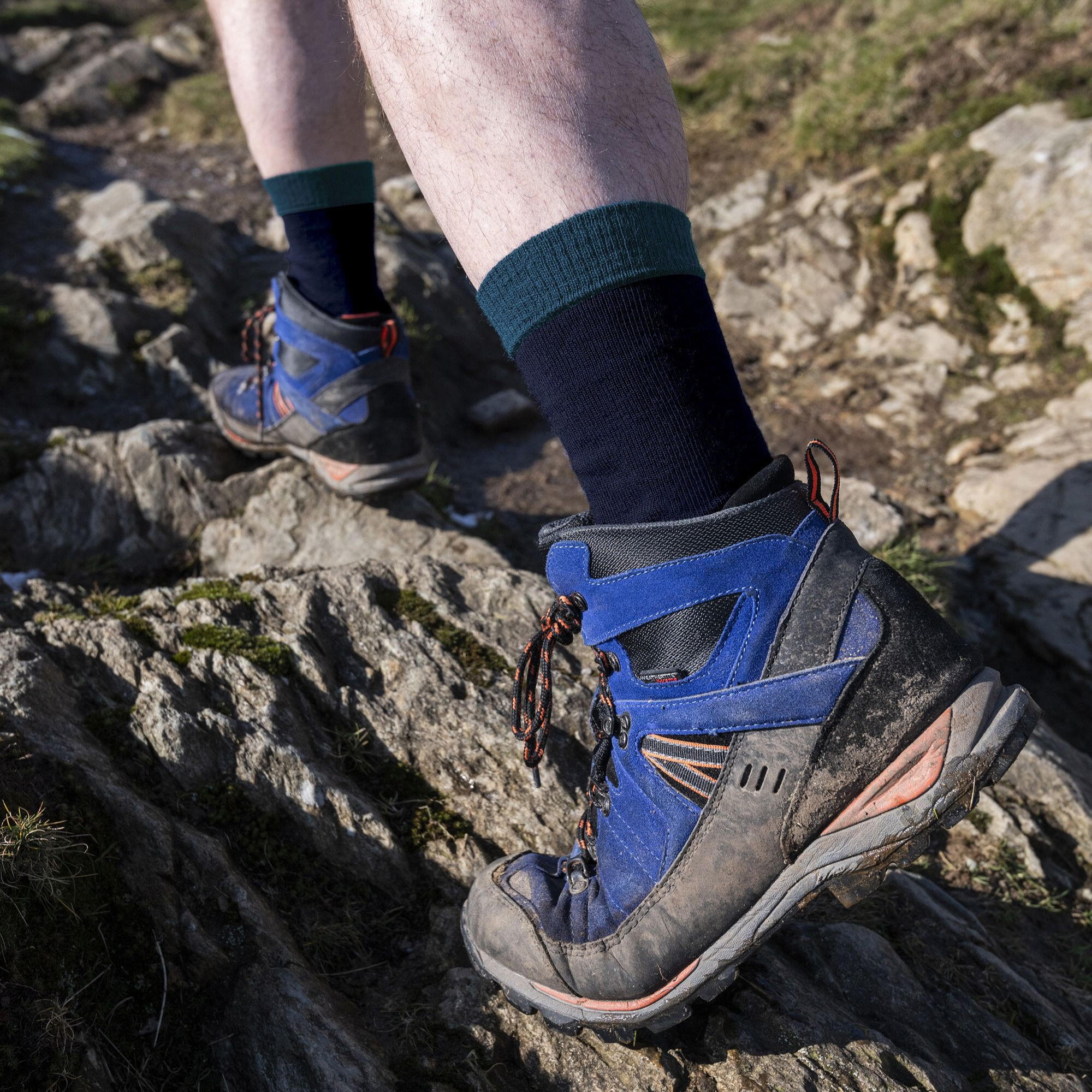 Mens Explorer Heavyweight Merino Wool Cushioned Boot Socks 4/6