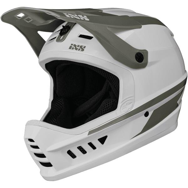 IXS Casco XACT Evo Fullface - Blanco-Tiza