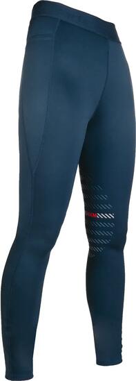 Leggings Sports basanes en tissu bleu foncé