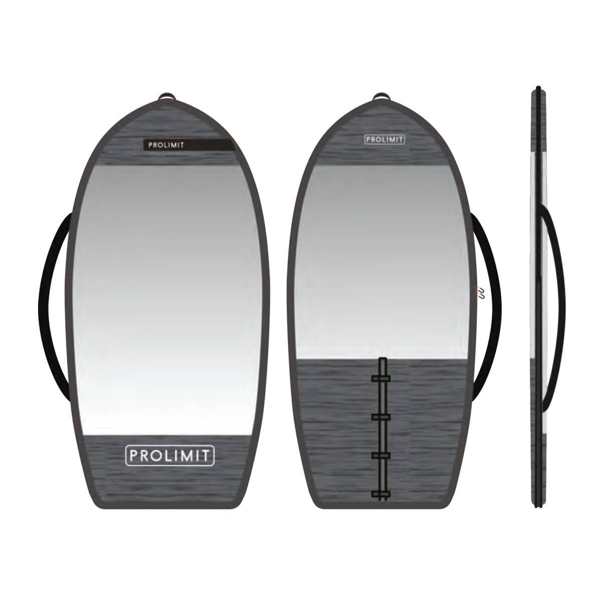 Pokrowiec Prolimit SUP Windsurfing FOIL Bag Grey White 157x76 cm 3/3