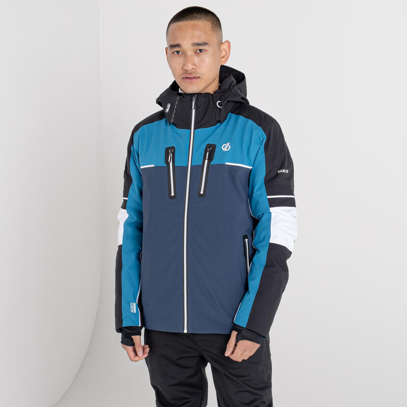 Outlier Homme Ski Veste - Bleu / bleu foncé