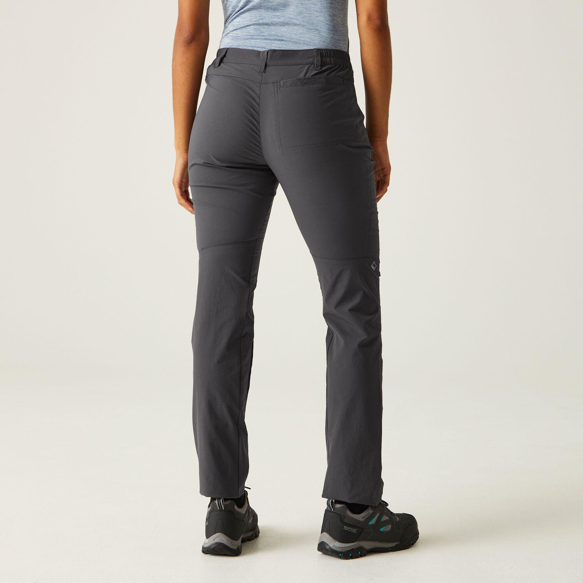 Highton Women's Hiking Trousers - Mid Grey REGATTA | Decathlon