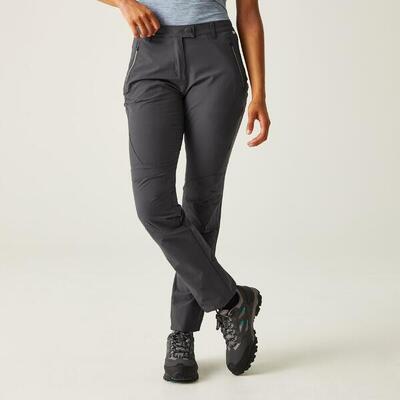 Broek hiking dames waterafstotend uv-bescherming 40+