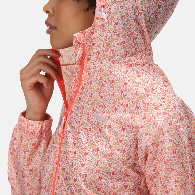 Ciré imprimé Femme imperméable et léger avec capuche PRINTED PACK-IT