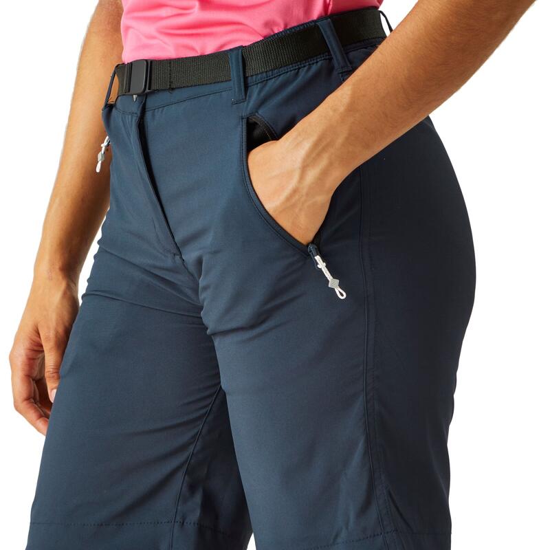 Xert Stretch Short de randonnée pour femme - Marine