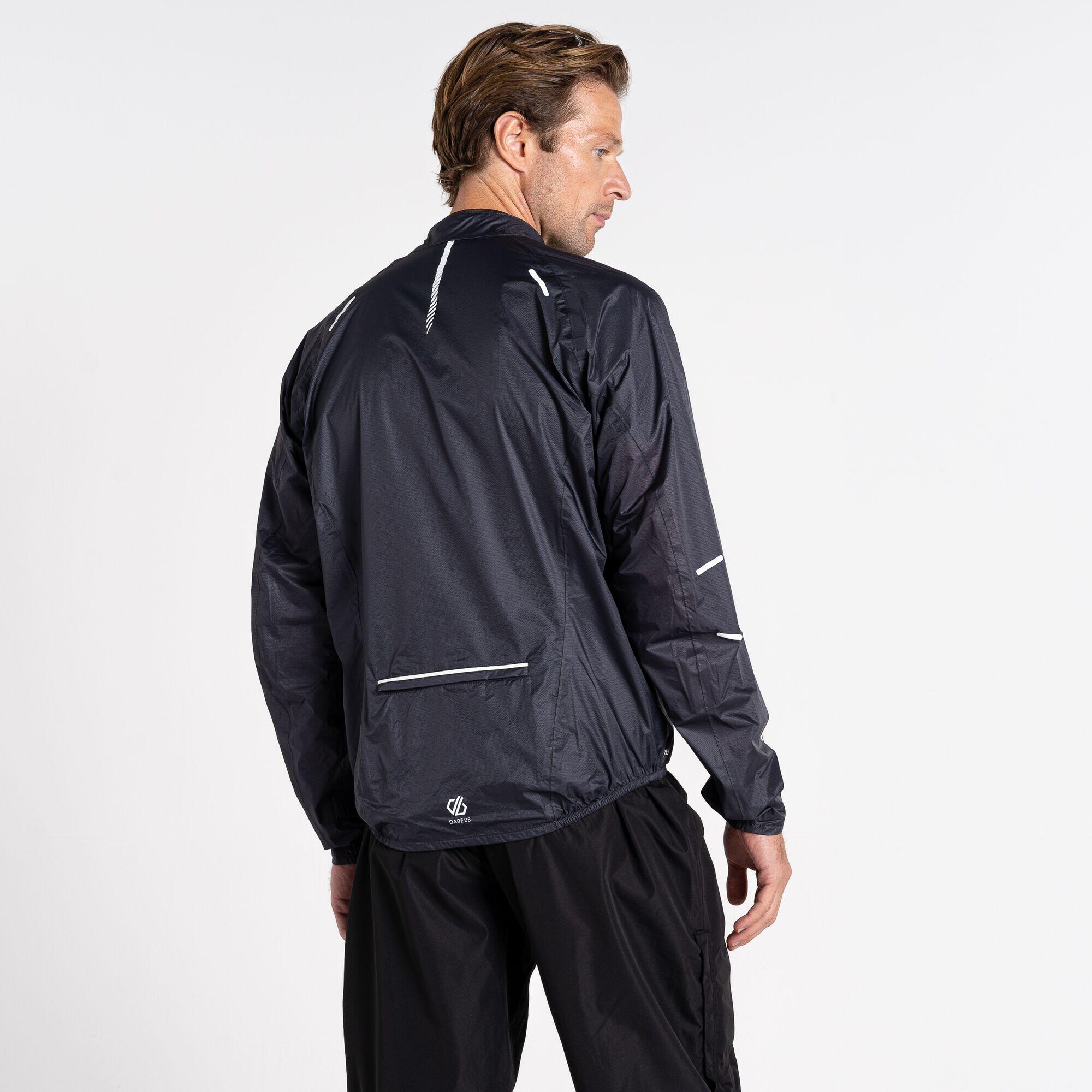 Resphere Men's Hiking Windbreaker Jacket - Dark Grey 3/5