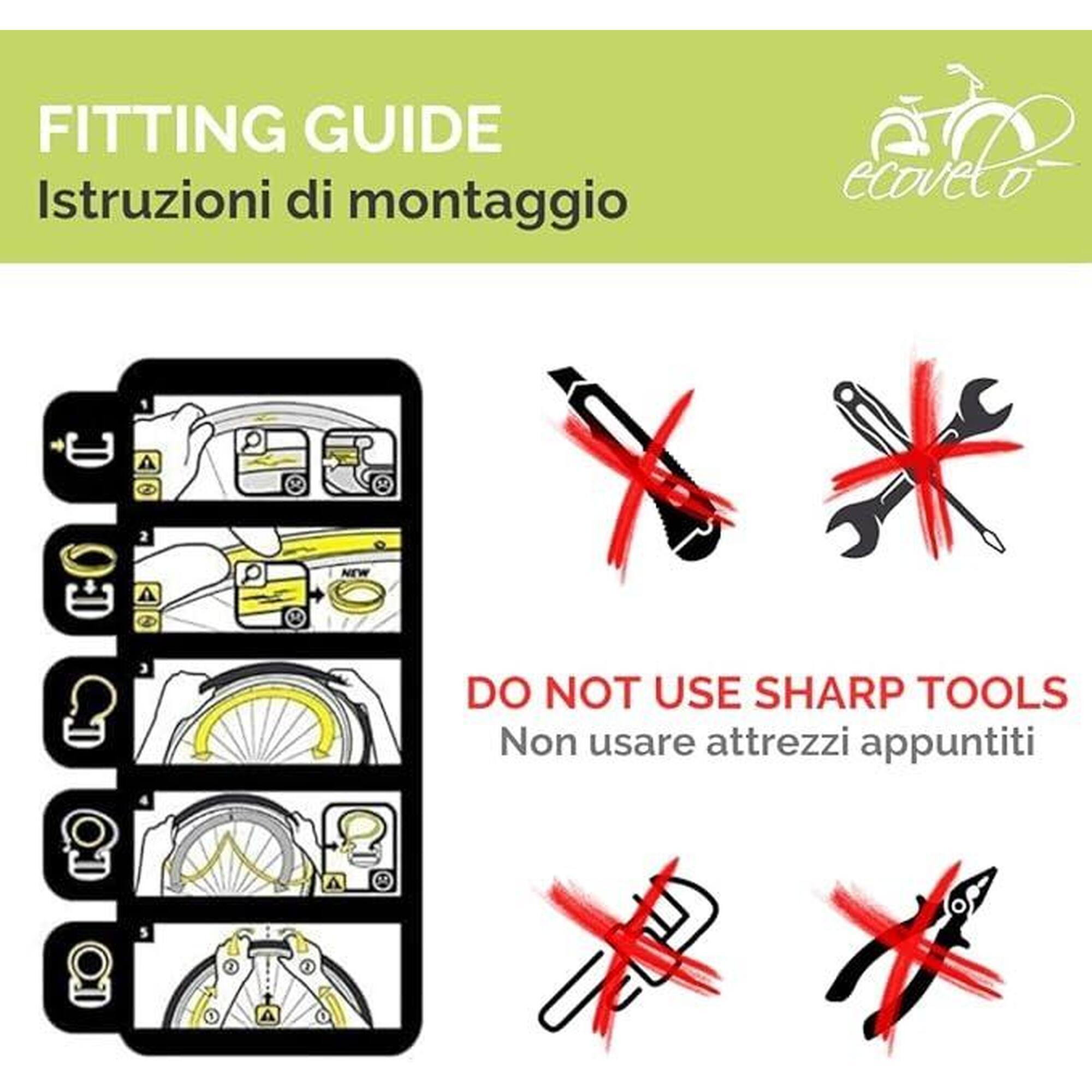 2 Copertoni 29x2.25 (57-622) per bici MTB EV