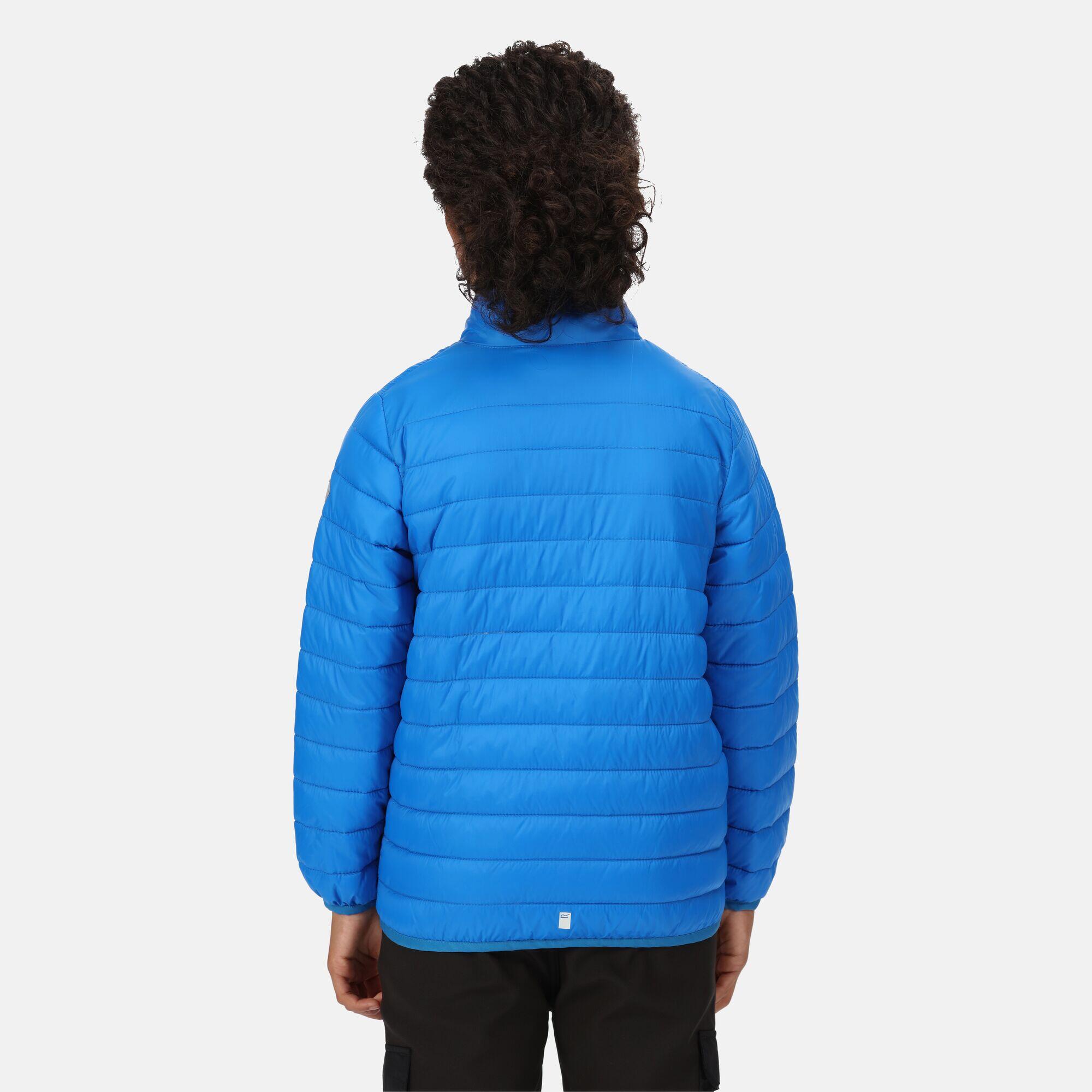 Hillpack Kids' Hiking Insulated Down Jacket - Bright Blue 2/5