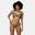 Aceana III Haut de bikini de bain pour femme - Vert foncé