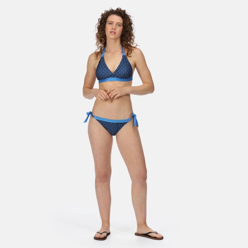 Flavia Bikinioberteil mit Riemen für Damen - Marineblau