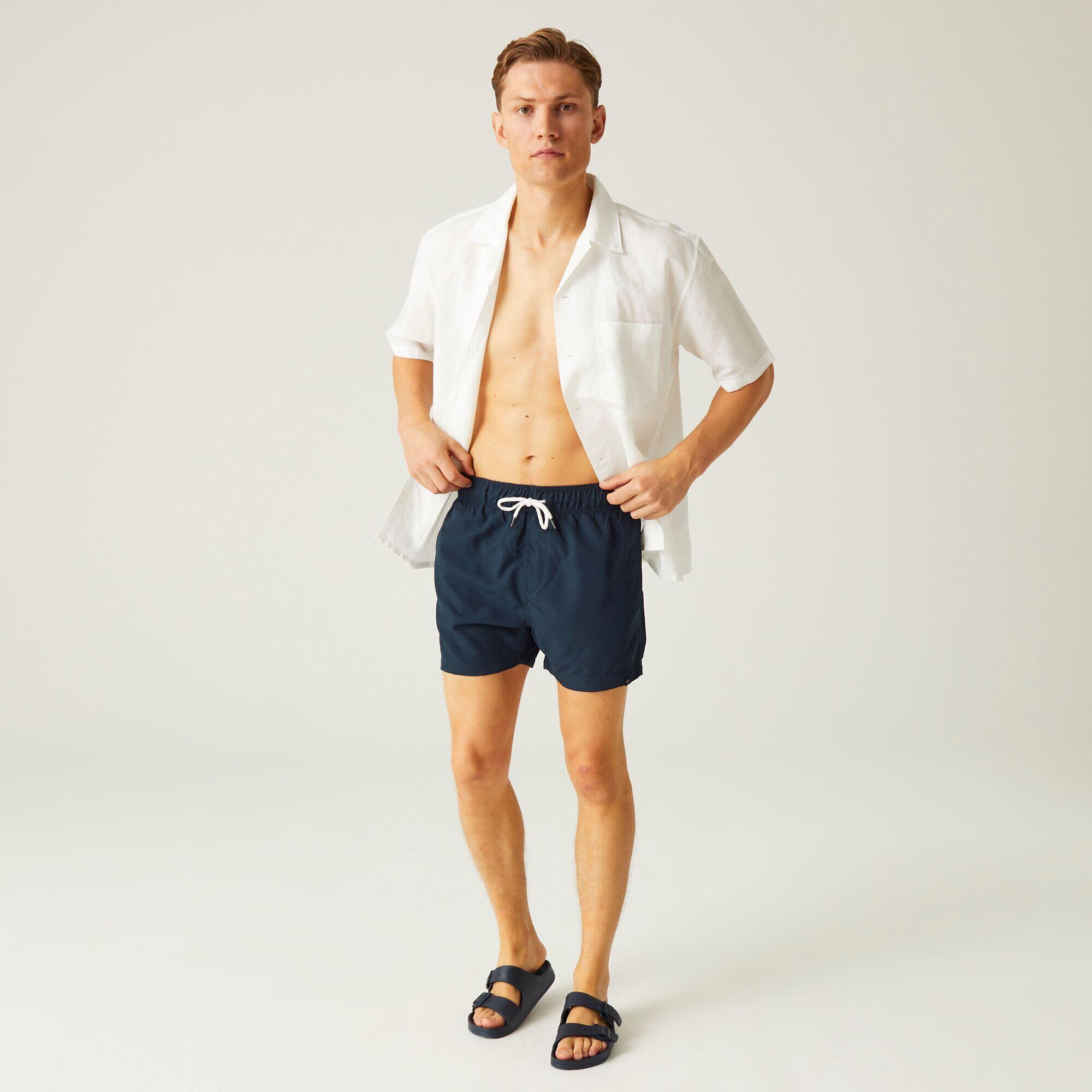 Mawson II Men's Swim Shorts - Navy 3/5