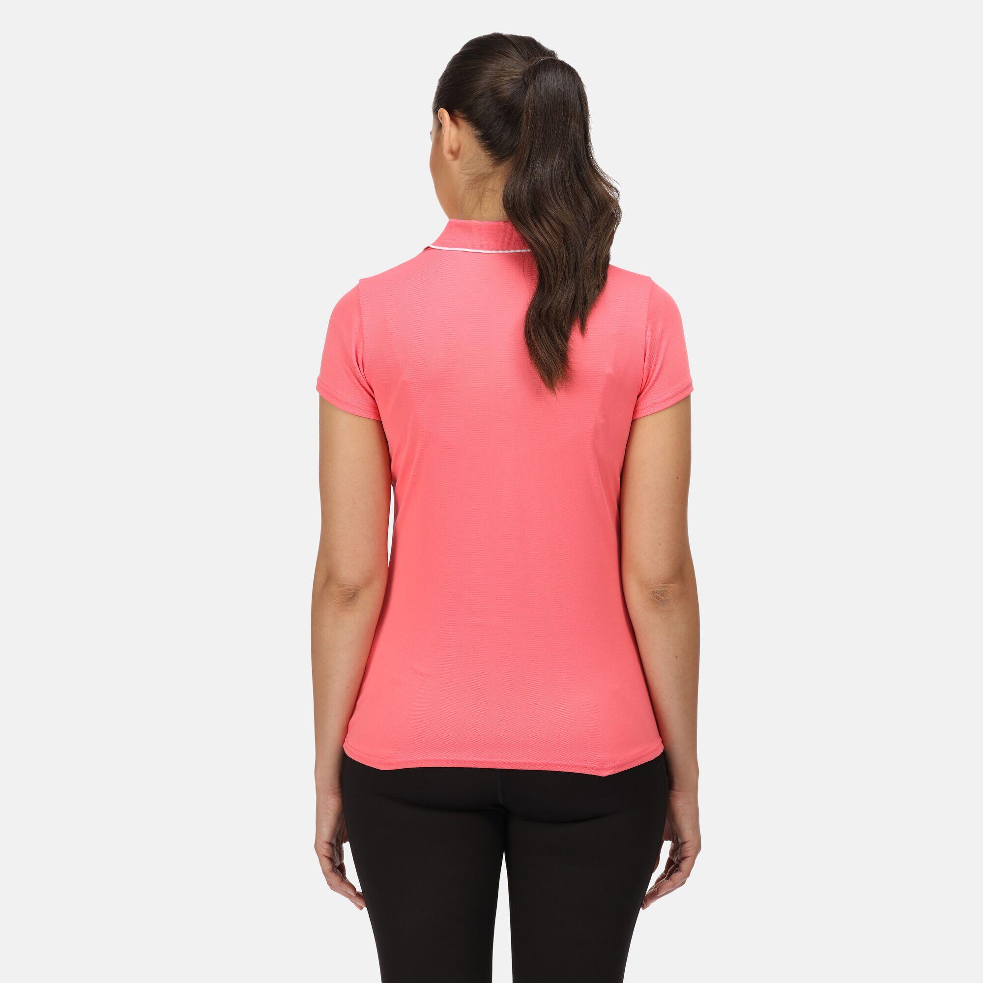Maverik V Women's Walking Short Sleeve T-Shirt - Tropical Pink 2/6