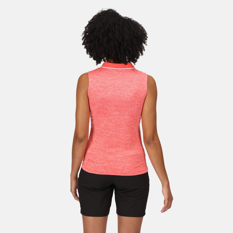 Tima II Gilet de fitness pour femme - Orange