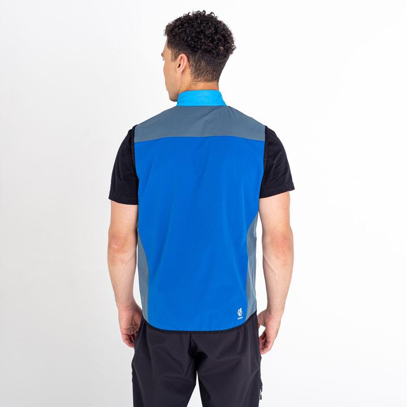 Aptile II Gilet de randonnée softshell pour homme - Bleu