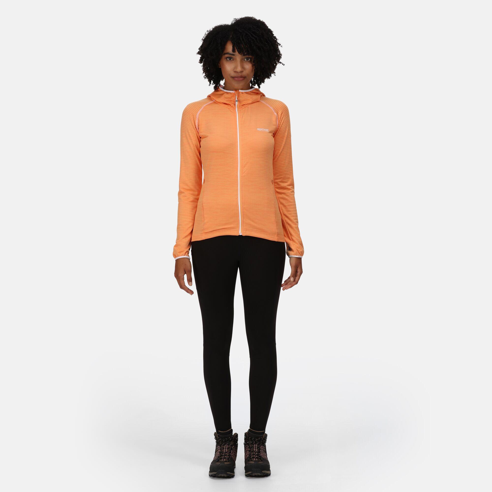 Yonder Women's Hiking Full Zip Hoodie - Papaya Orange 3/7