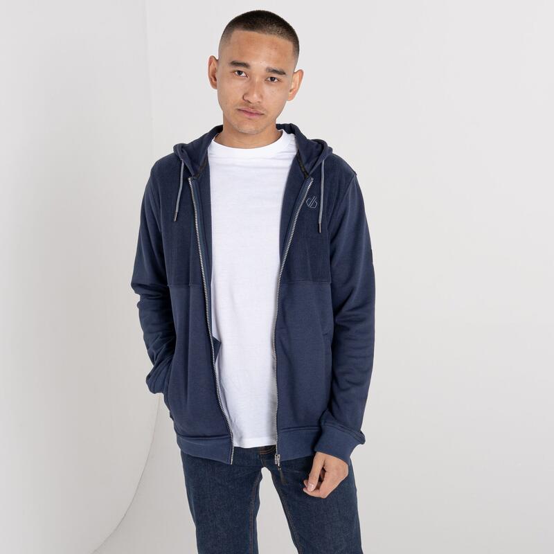 Credulous Heren Wandel Hoodie Met hele rits - Donker marineblauw