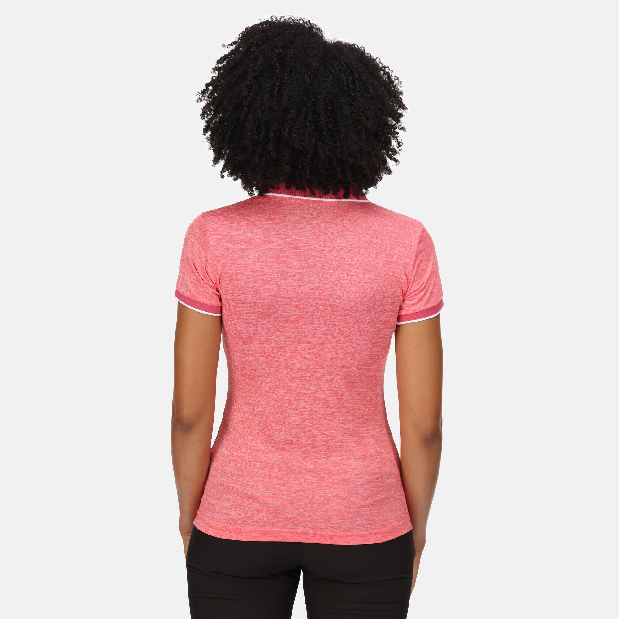 Remex II Women's Walking Short Sleeve T-Shirt - Tropical Pink 2/7