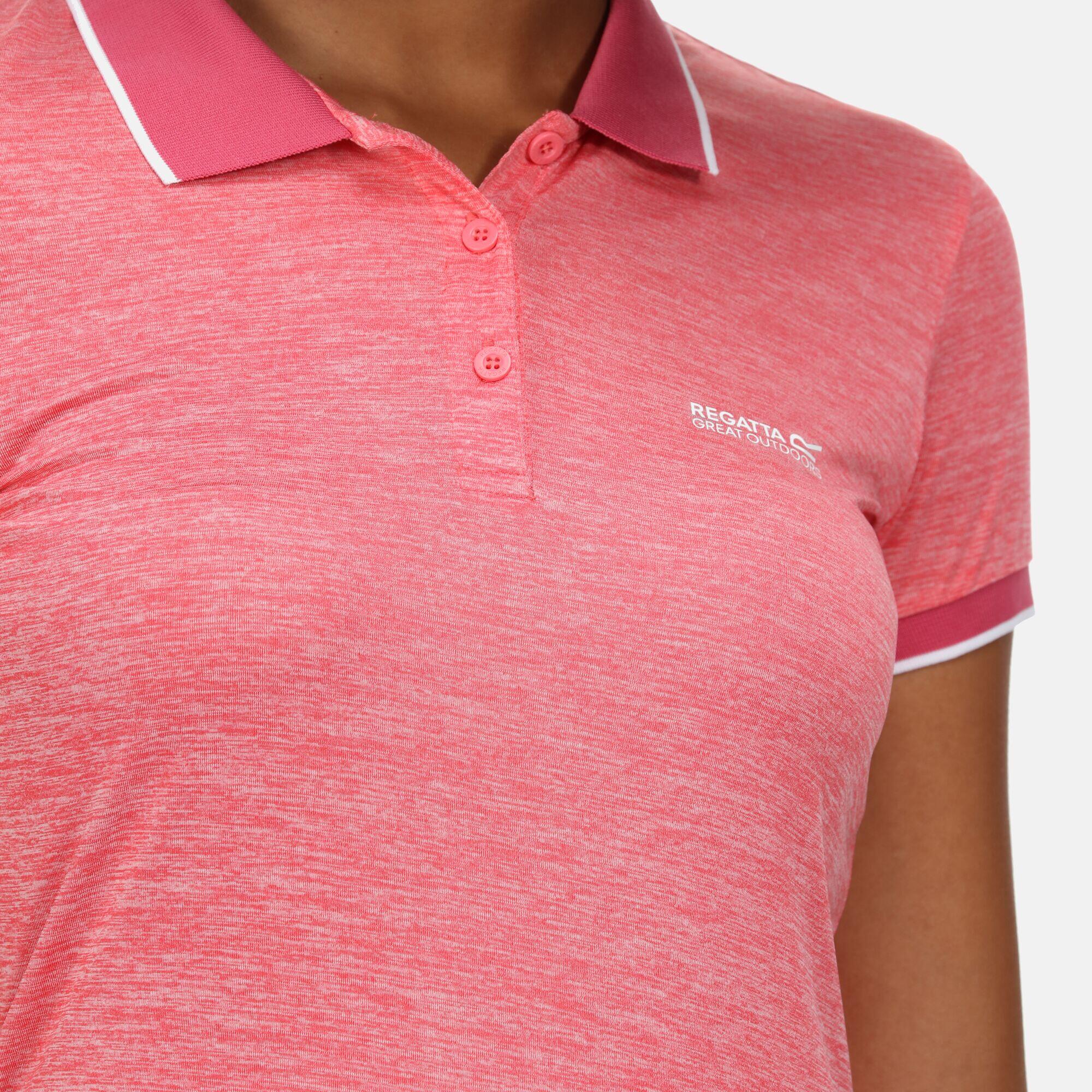 Remex II Women's Walking Short Sleeve T-Shirt - Tropical Pink 4/7