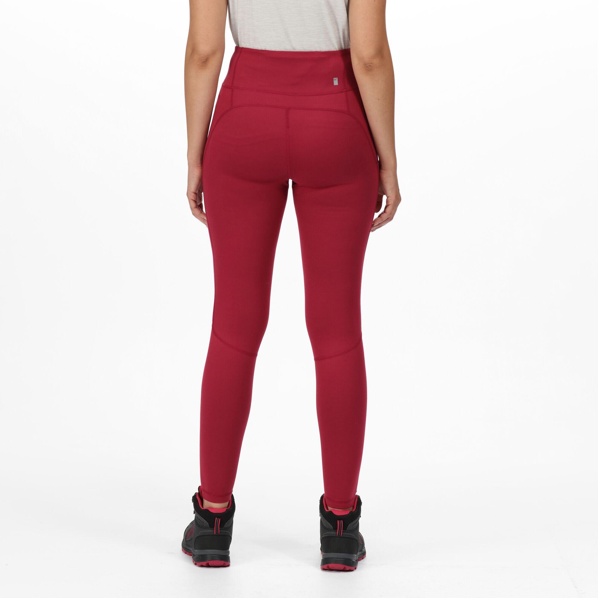 Holeen II Women's Fitness Leggings - Pink Plum 2/7