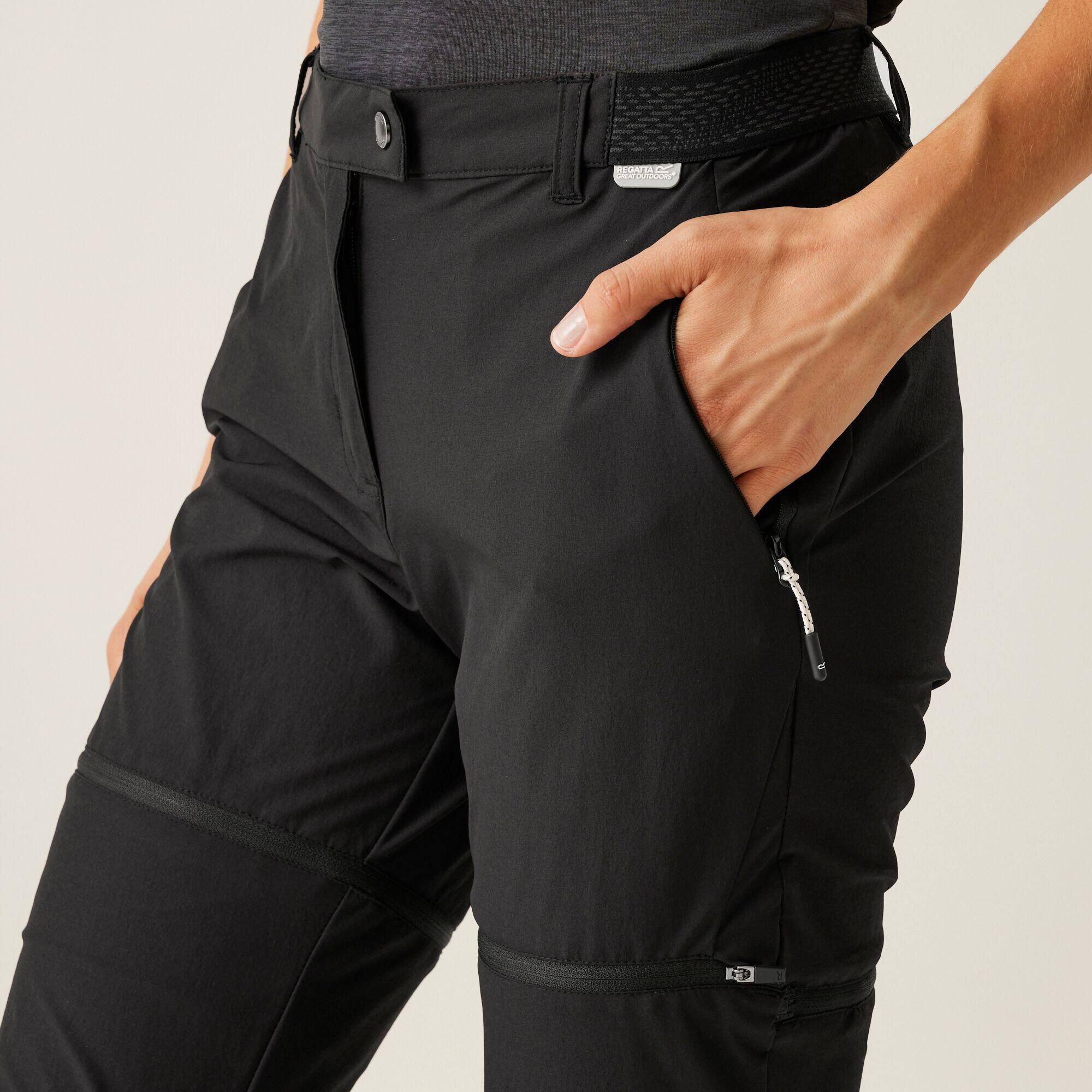 Women's Mountain Zip Off Walking Trousers 4/5