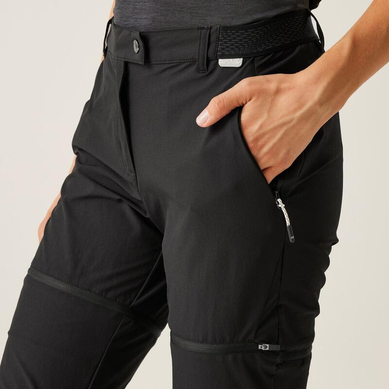 Mountain Femme Short de marche modulable