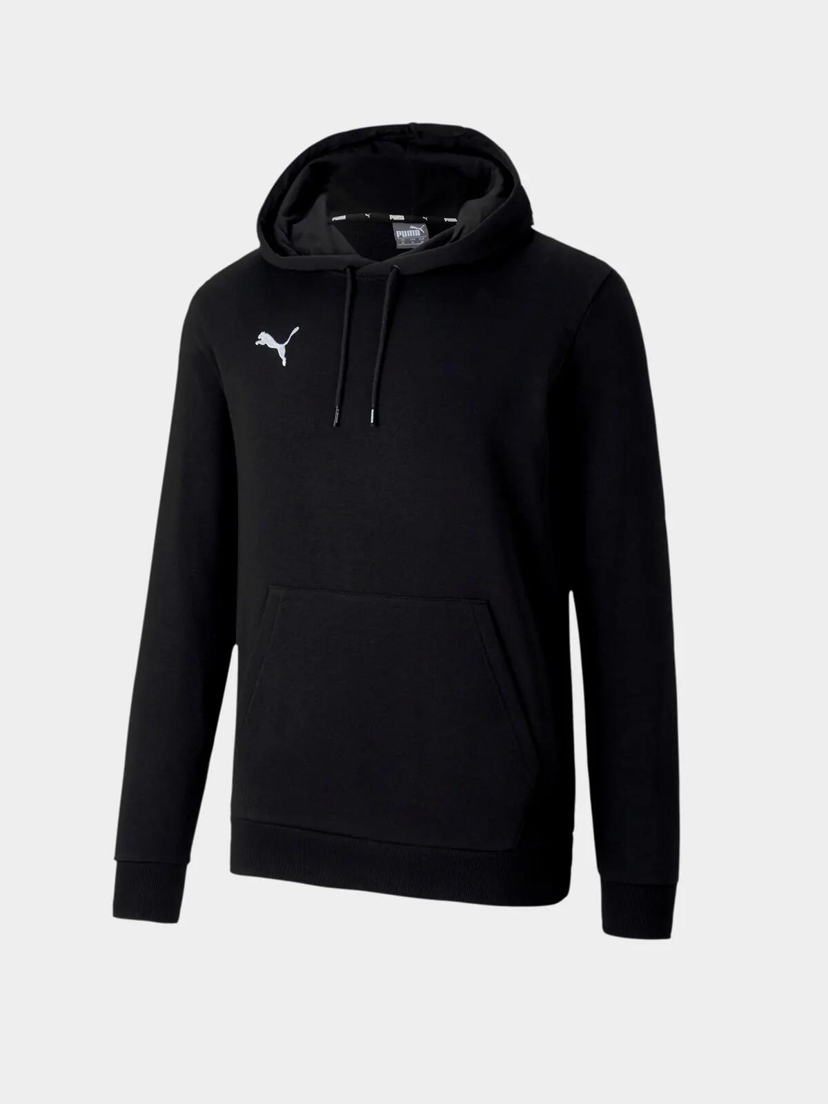 PUMA Herren teamGOAL 23 Casuals Hoody Sweatshirt Pullover 656580 Schwarz 6/8