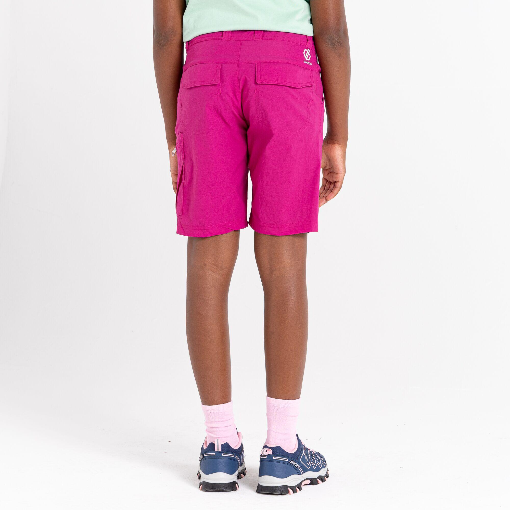 Reprise II Kids Hiking Shorts - Fuchsia Pink 3/5