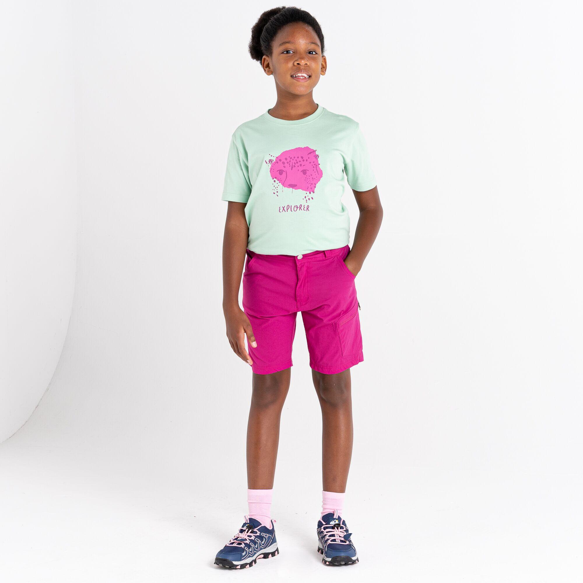 Reprise II Kids Hiking Shorts - Fuchsia Pink 1/5