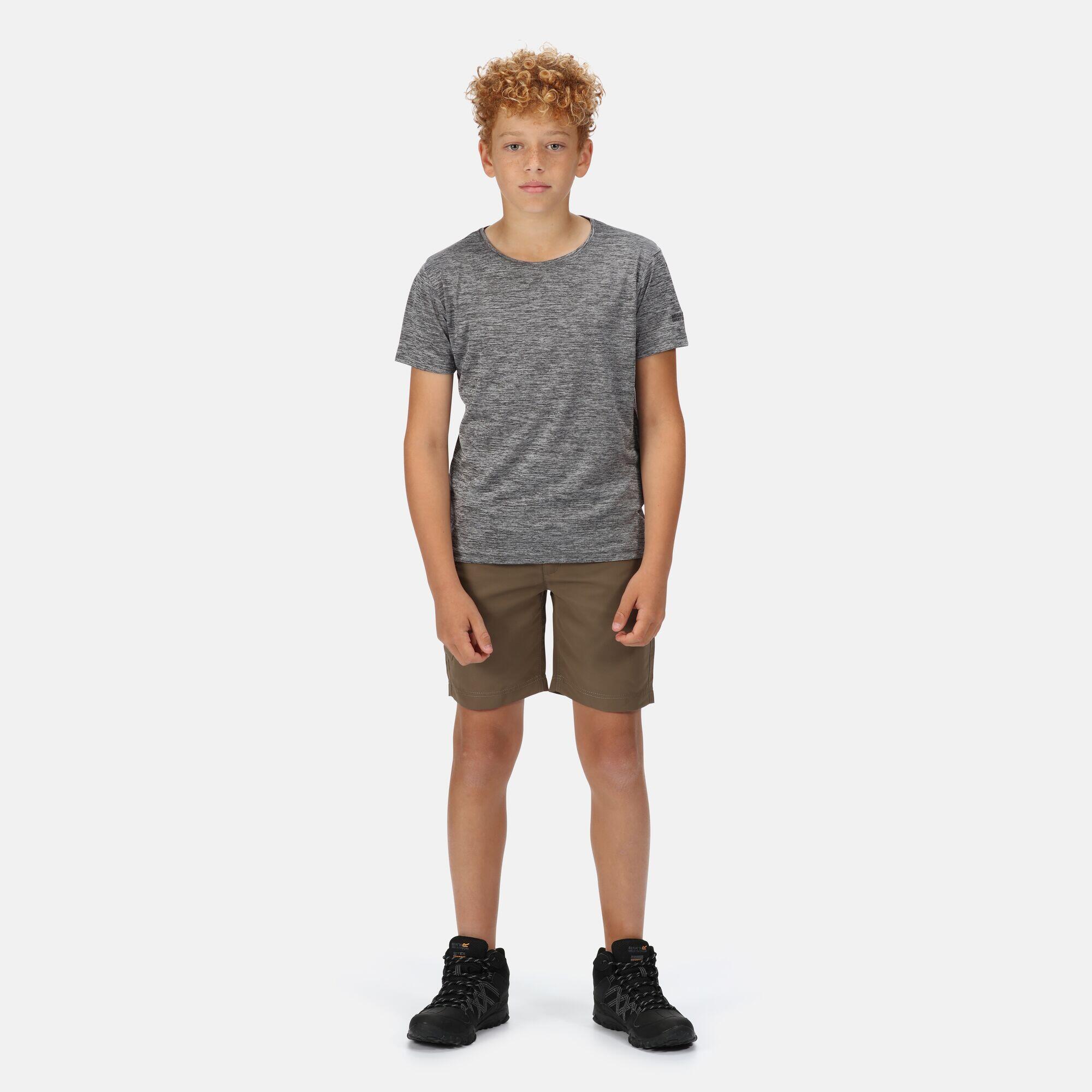 Sorcer II Kids Walking Shorts - Tree Top Brown 2/5