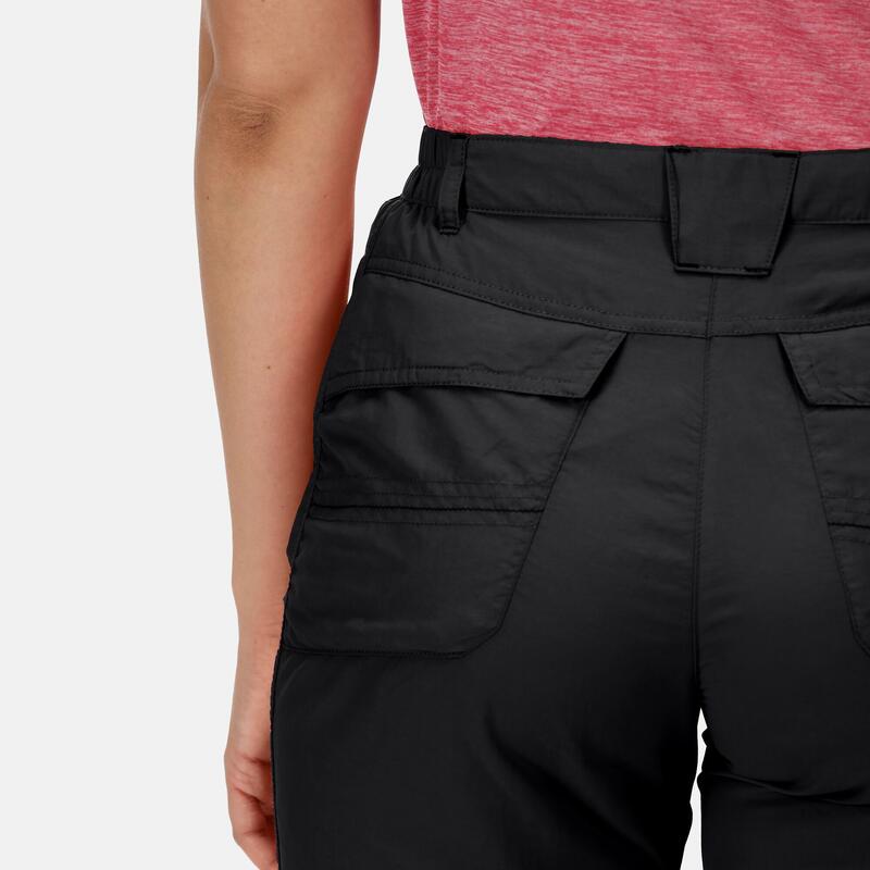 Chaska II Short de randonnée pour femme - Noir