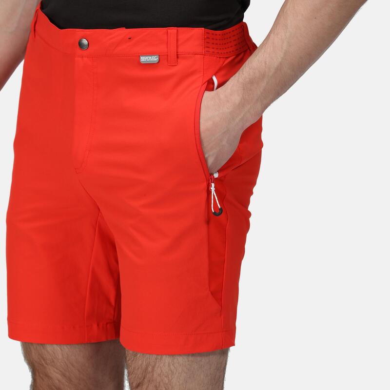 Mountain II Short de randonnée pour homme - Rouge