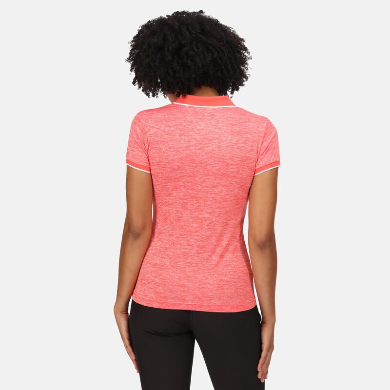 Remex II T-shirt de marche à manches courtes pour femme - Orange