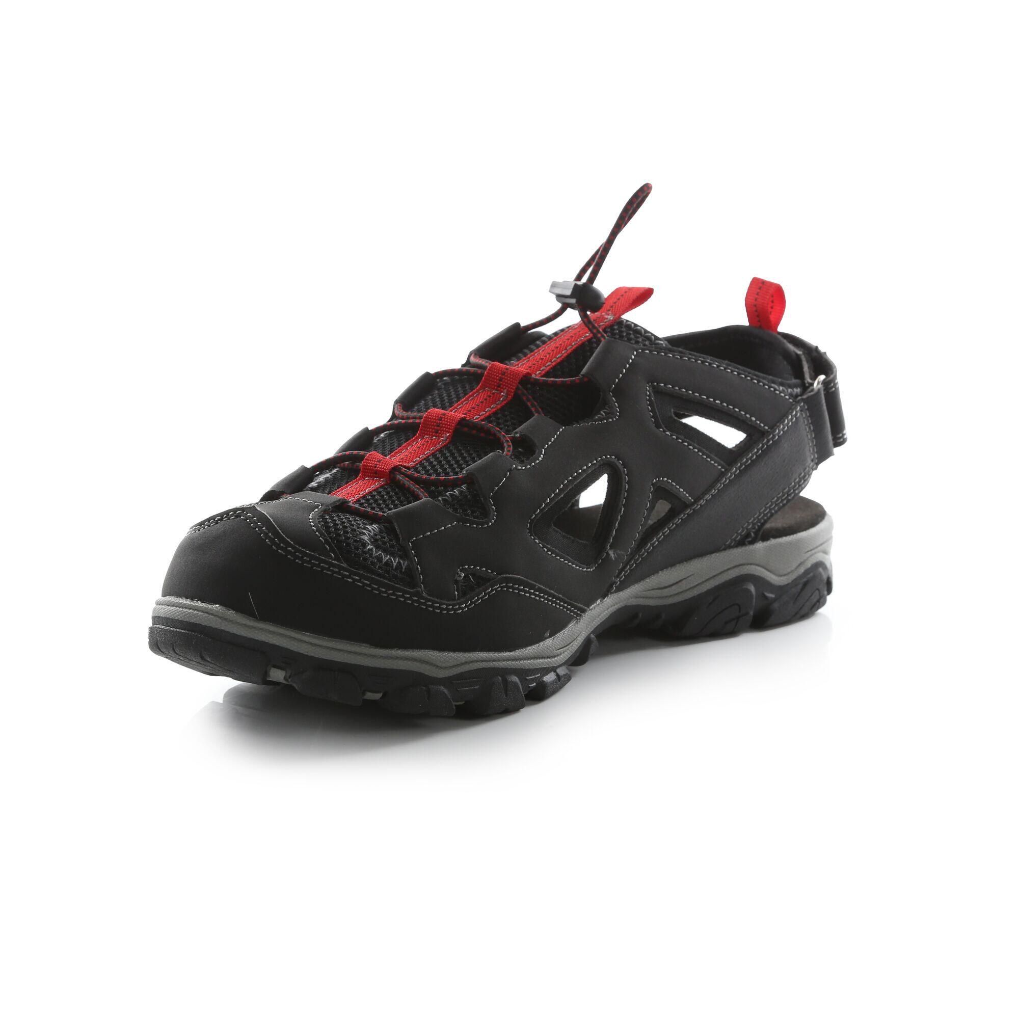 Westshore 3 Men's Hiking Sandals - Black / Red 3/5