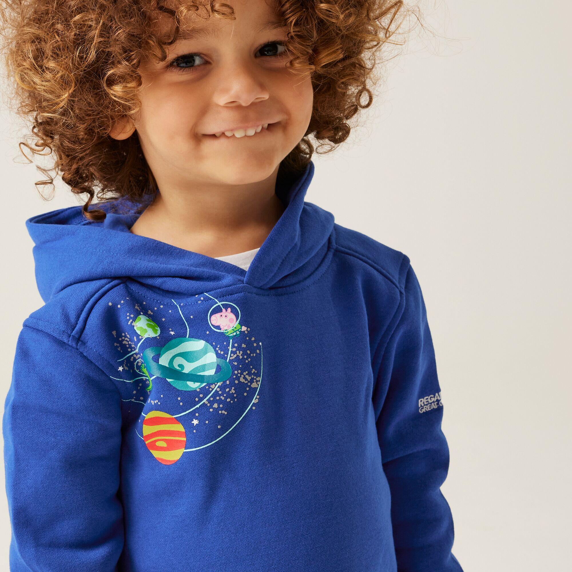 Peppa Pig Sweat de randonnée imprimé à capuche pour enfant 4/7
