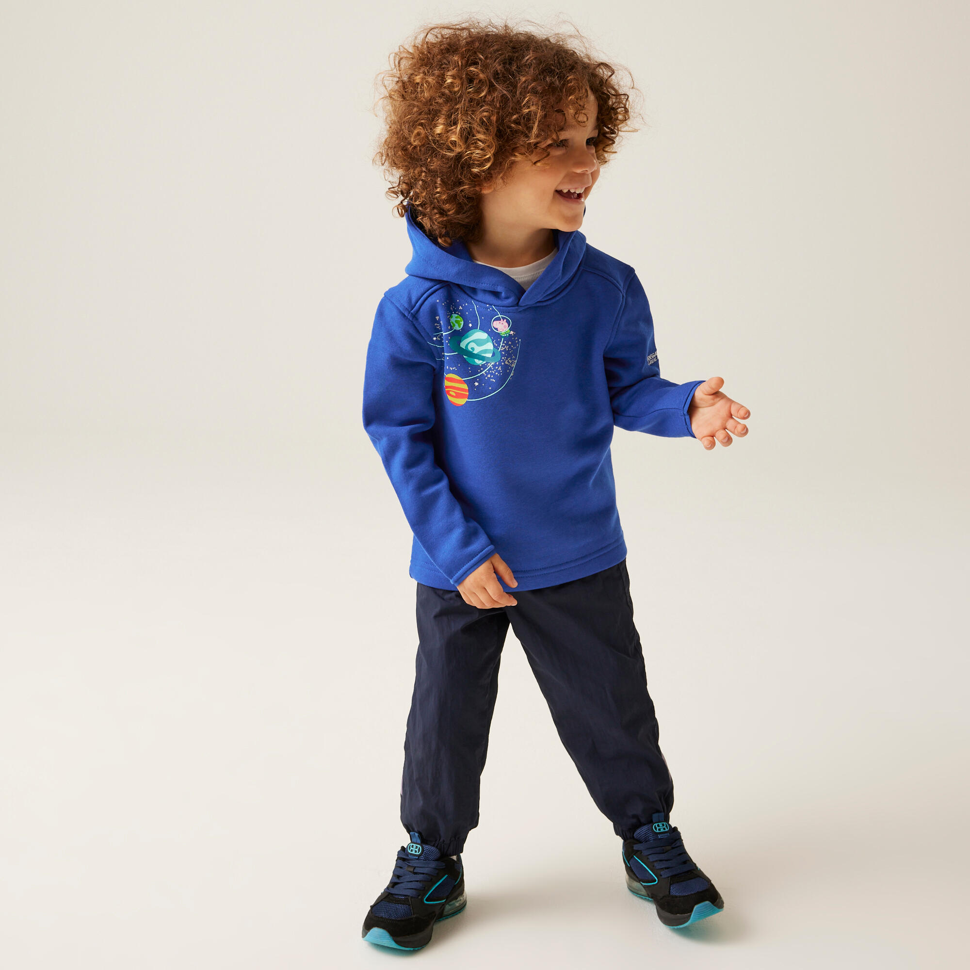Peppa Pig Sweat de randonnée imprimé à capuche pour enfant 3/7