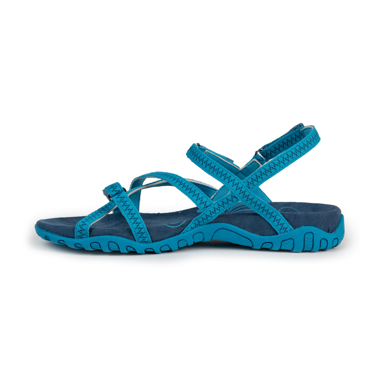 Izas - Sandales De Trekking Izas Tena V3 Femmes, Découvrez La Liberté De La Randonnée - Sandales - Bleu - 38 - Decathlon