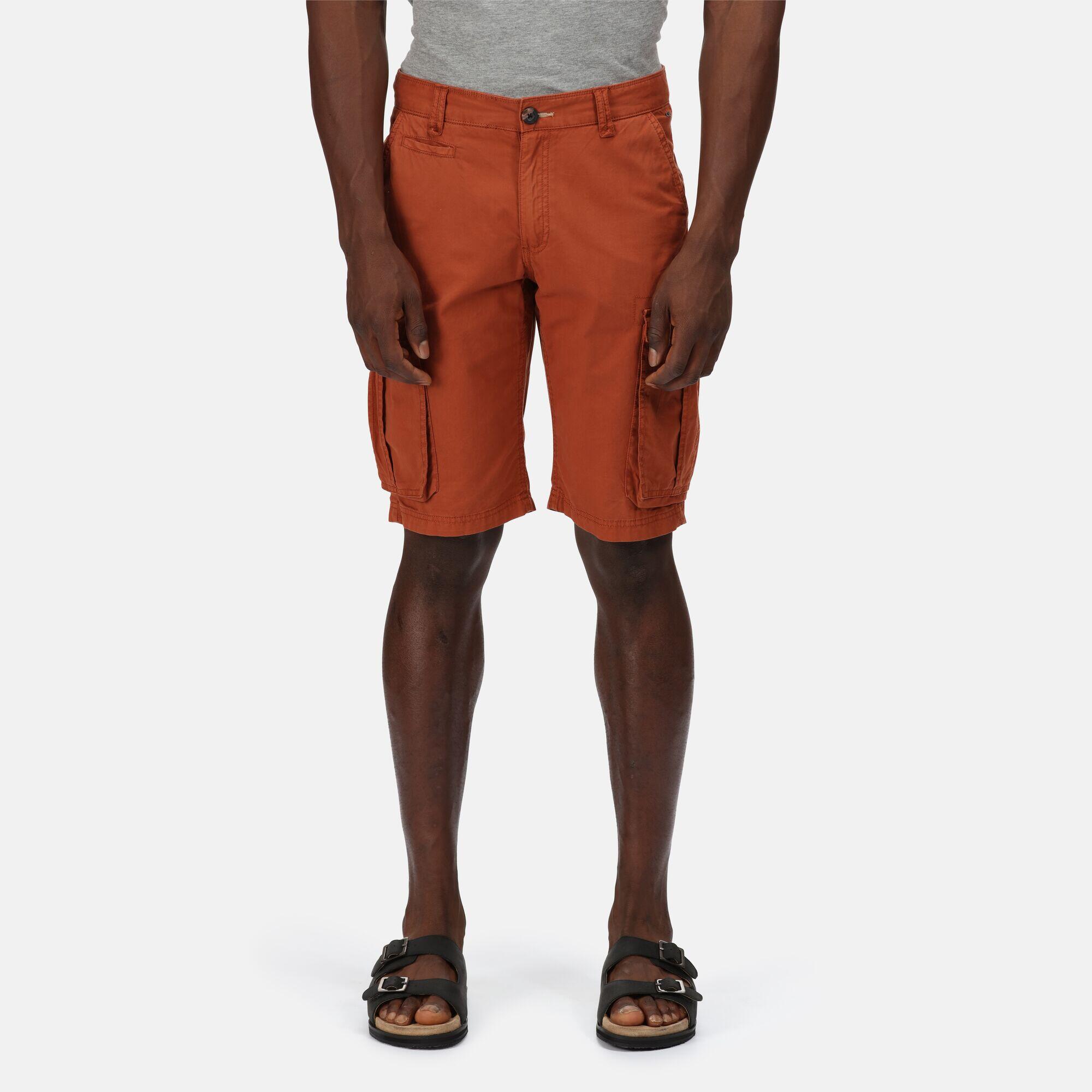 REGATTA Shorebay Men's Walking Shorts - Gingerbead Orange