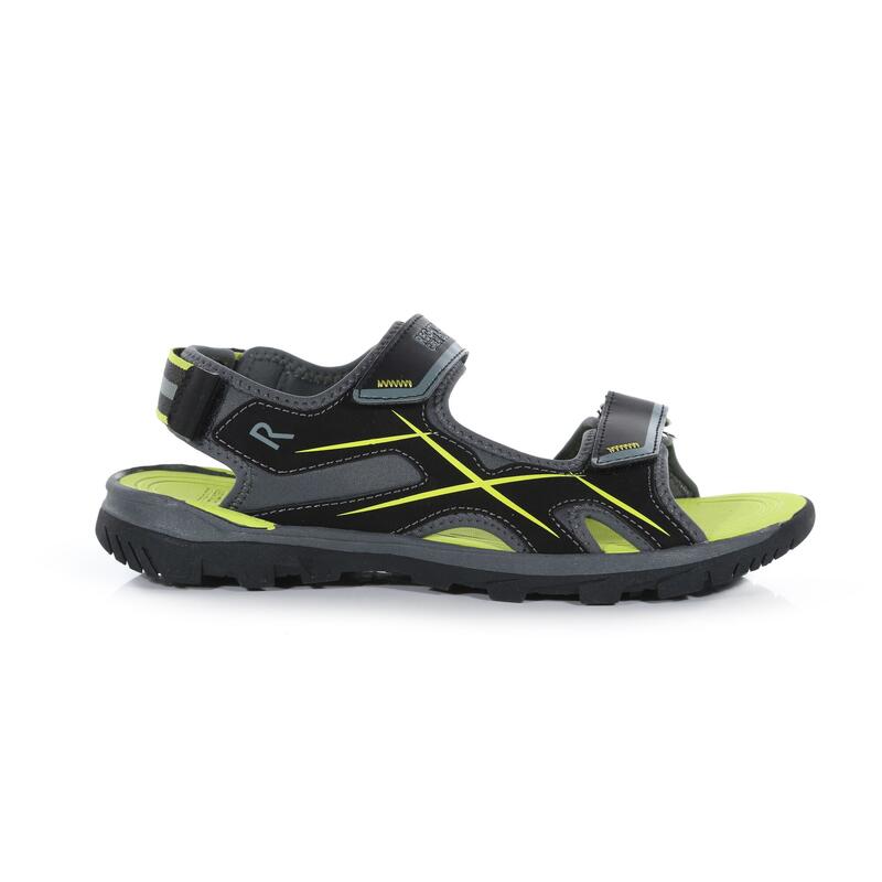 Sandales KOTA DRIFT Homme (Noir / Vert kaki clair)