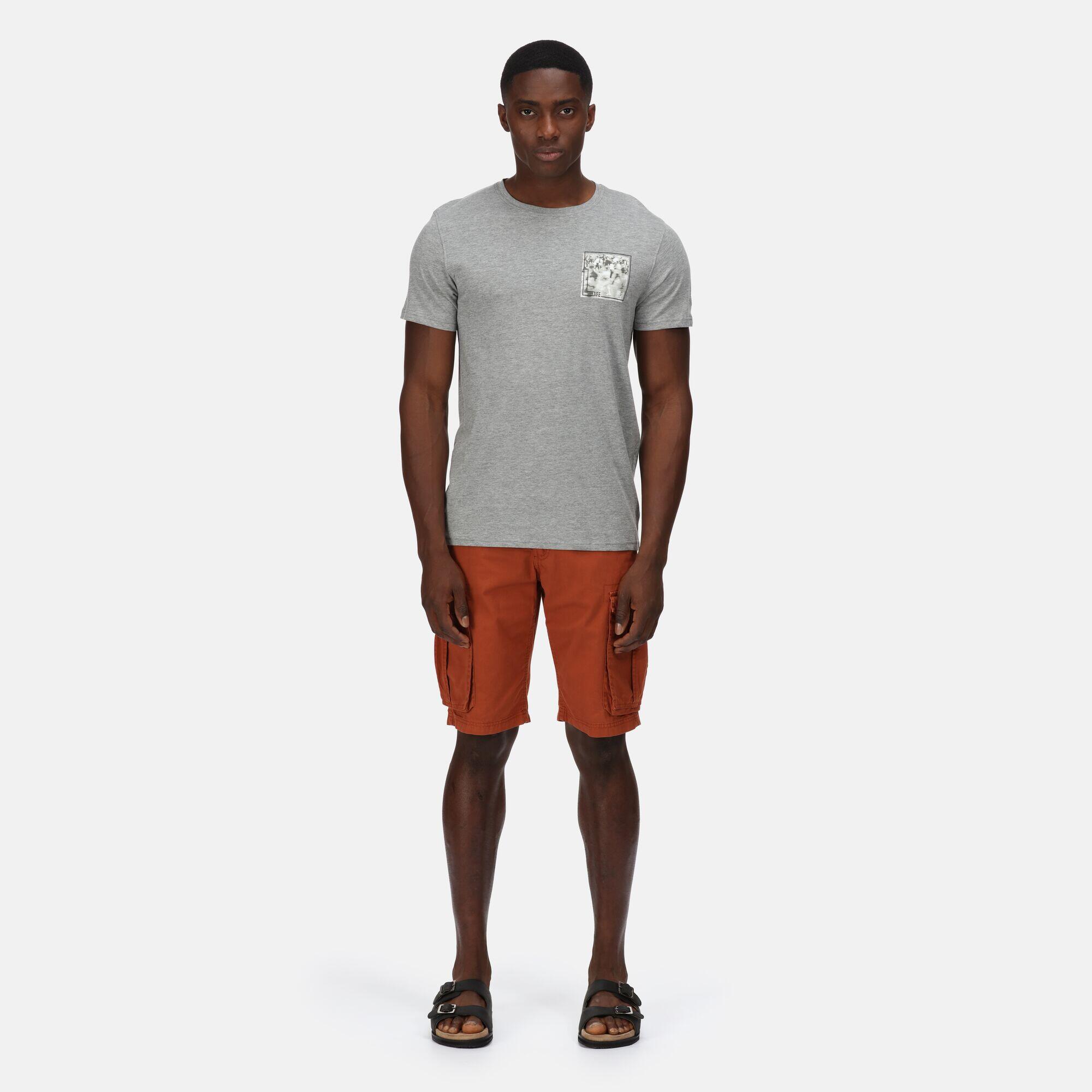 Shorebay Men's Walking Shorts - Gingerbead Orange 3/7