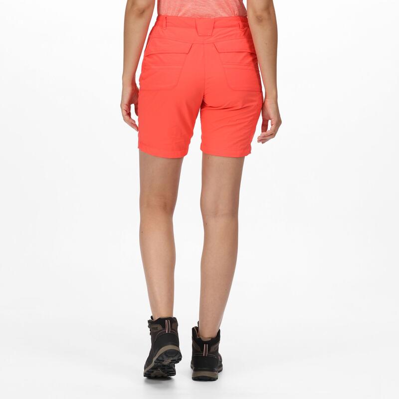 Chaska II Short de randonnée pour femme - Orange