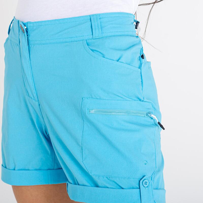 Melodic II Short de marche pour femme - Bleu clair