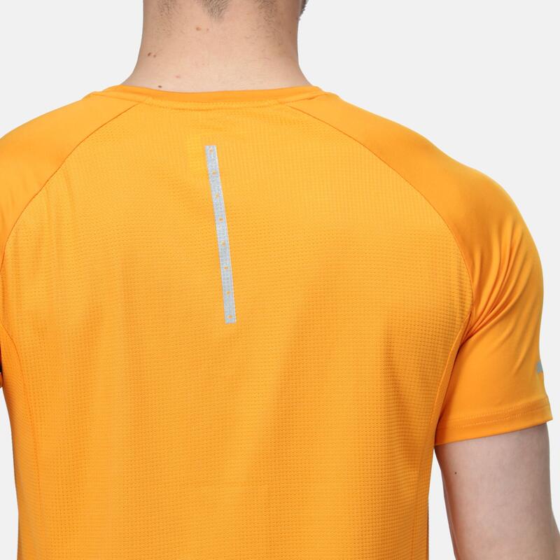 Highton Pro T-shirt de marche à manches courtes pour homme - Orange