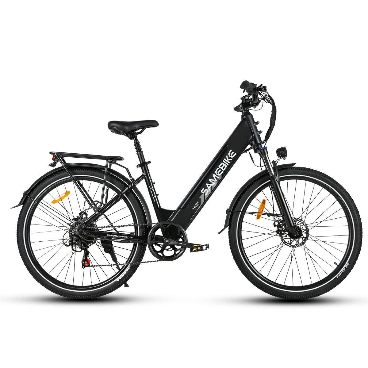 Samebike - Vélo De Ville Électrique Rs-a01 36v-15ah (540wh) - 26x2,1" - Vélo Ville - Noir - Taille Unique - Decathlon