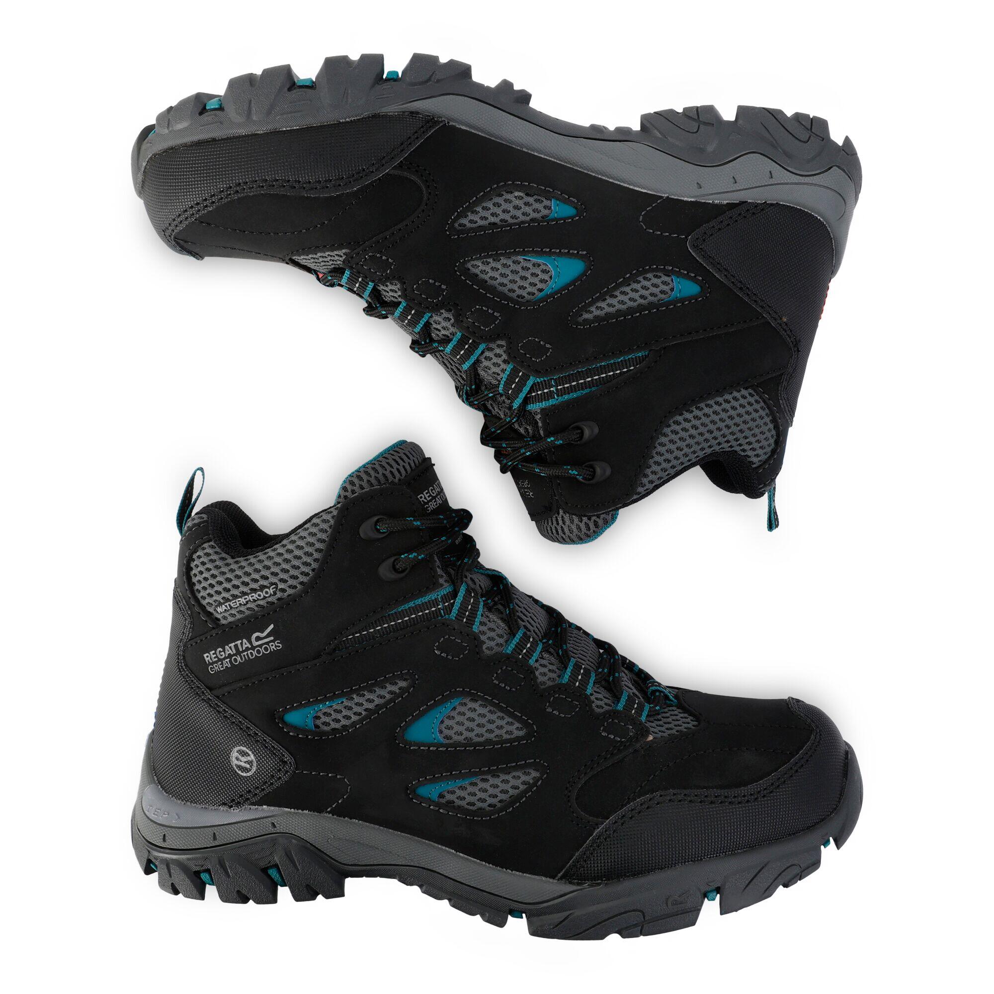 Lady Holcombe IEP Mid Women's Hiking Boots - Black / Blue 3/5