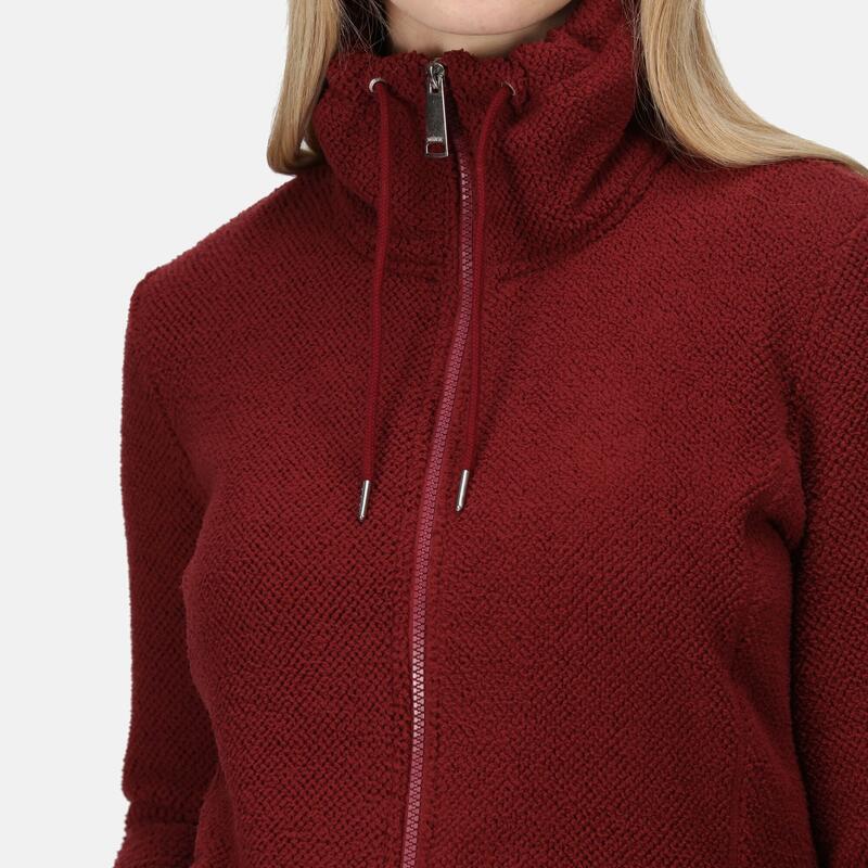 Kizmitt wandelfleece met hele rits voor dames