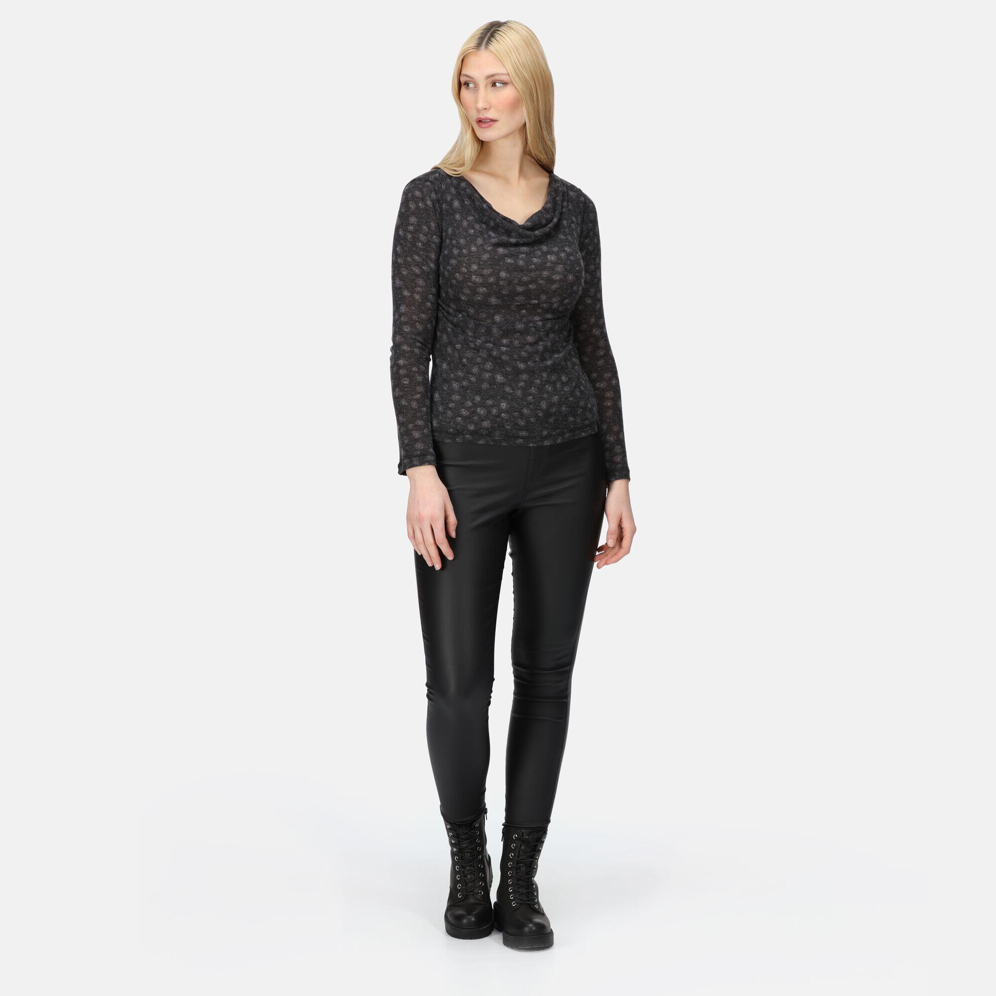 Women's Frayda Cowl Neck Top 3/5